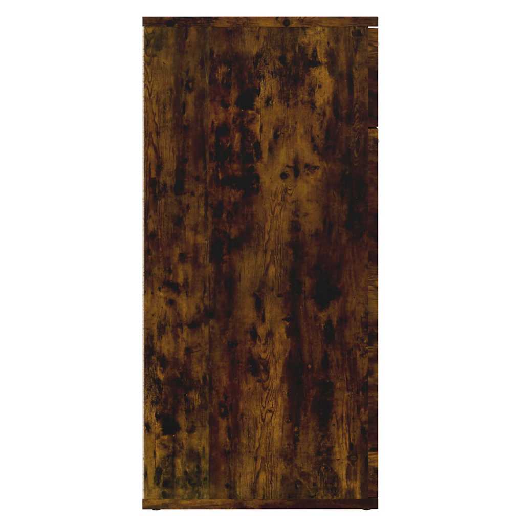 815489 vidaXL Sideboard Smoked Oak 80x36x75 cm Engineered Wood