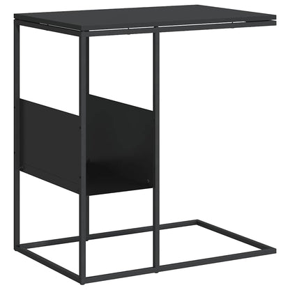 Side Table | Black | Engineered wood, iron | Medium | Side Table