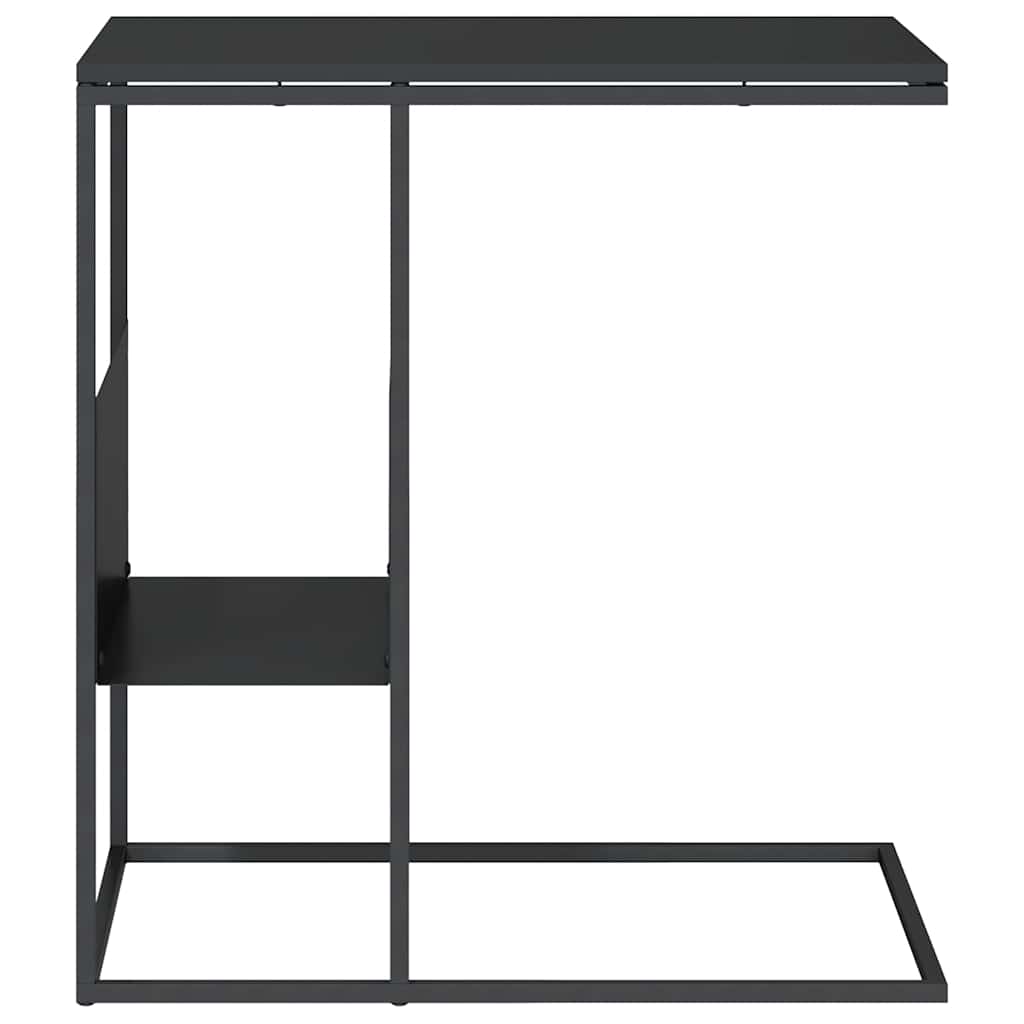 Side Table | Black | Engineered wood, iron | Medium | Side Table