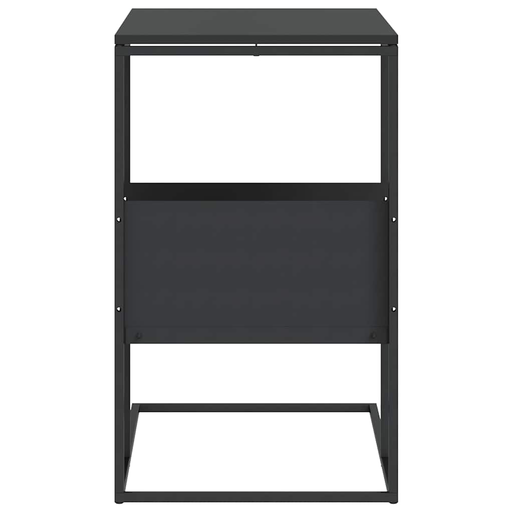 Side Table | Black | Engineered wood, iron | Medium | Side Table