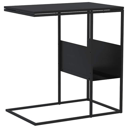 Side Table | Black | Engineered wood, iron | Medium | Side Table