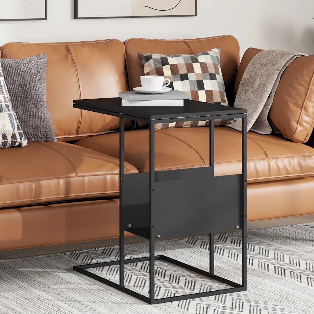 Side Table | Black | Engineered wood, iron | Medium | Side Table