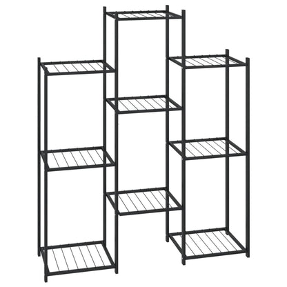 Flower Stand 83x25x100 cm Black Iron