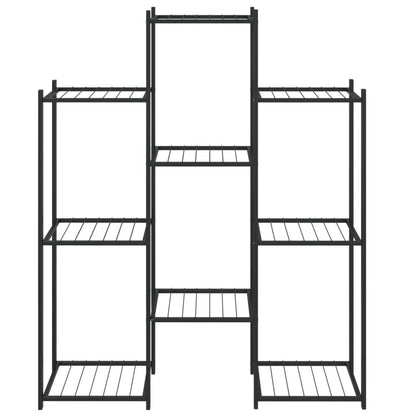 Flower Stand 83x25x100 cm Black Iron