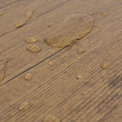 Flooring Planks 18 pcs Walnut Brown 2.51 m² PVC