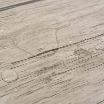 Flooring Planks 2.51 m² 18 pcs PVC Oak washed