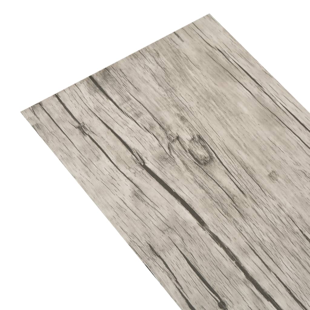 Self-adhesive PVC Flooring Planks 2.51 m² 2 mm Oak Washed