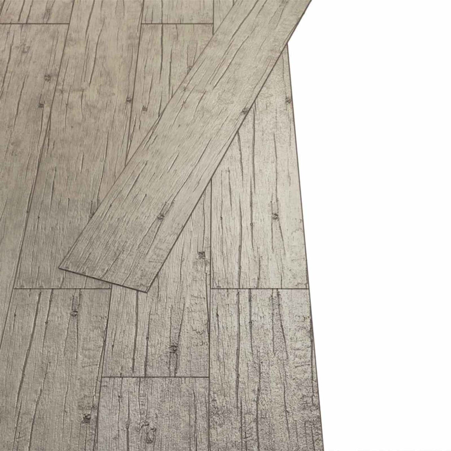Flooring Planks 2.51 m² 18 pcs PVC Oak washed