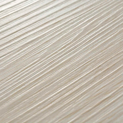 Flooring Planks 18 pcs Oak Classic White 2.51 m² PVC