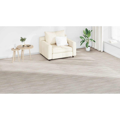 Flooring Planks 18 pcs Oak Classic White 2.51 m² PVC