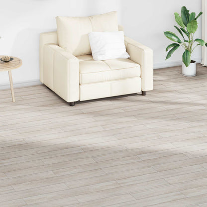 Flooring Planks 18 pcs Oak Classic White 2.51 m² PVC