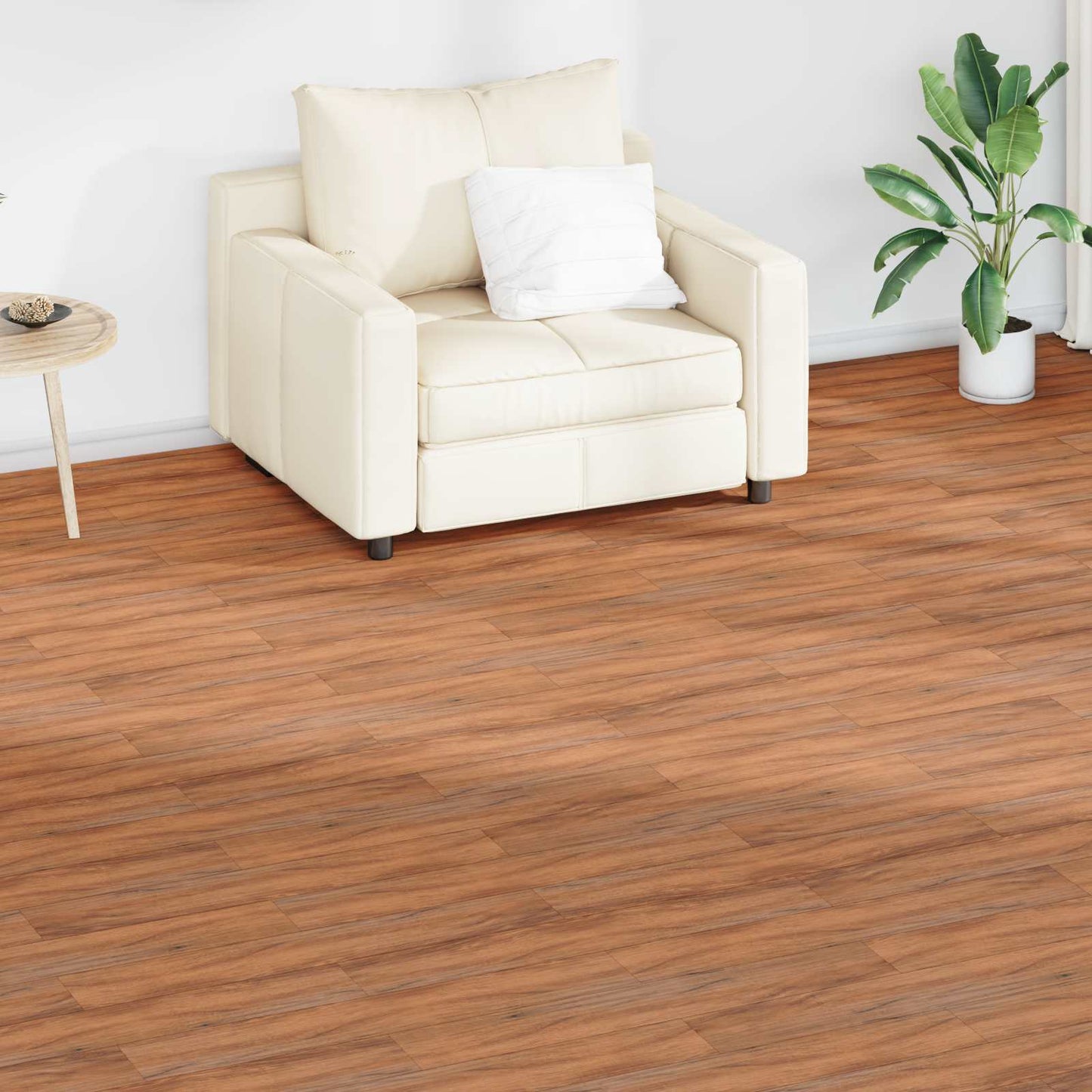 Flooring Planks 18 pcs Natural 2.51 m² PVC