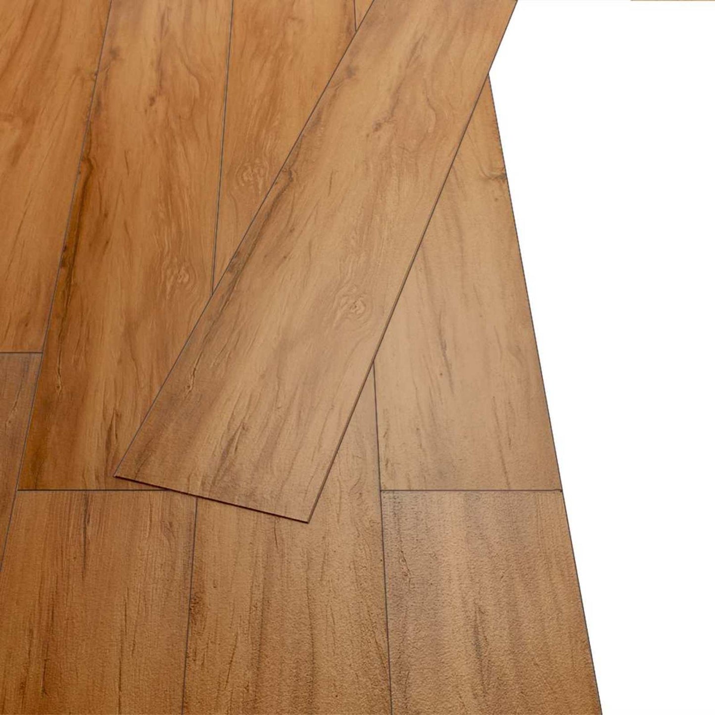Flooring Planks 18 pcs Natural 2.51 m² PVC