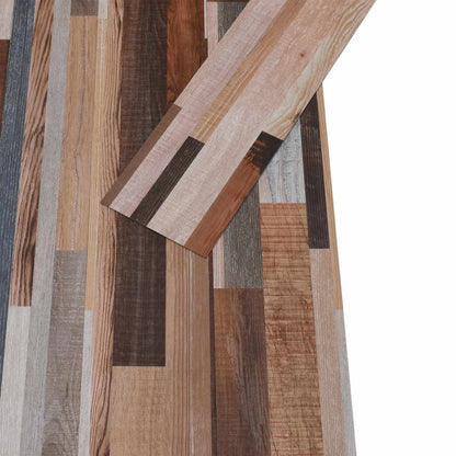 Flooring Planks 18 pcs Multicolour 2.51 m² PVC