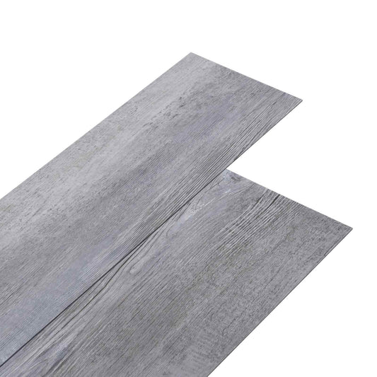Flooring Planks 2.51 m² 18 pcs PVC Matte wood grey