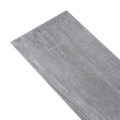 Flooring Planks 2.51 m² 18 pcs PVC Matte wood grey