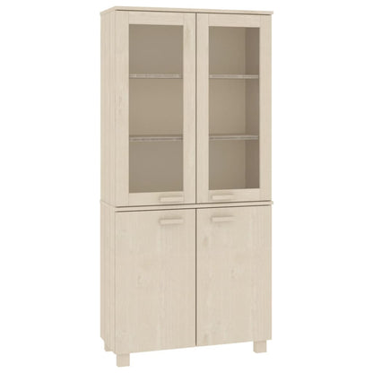 Highboard HAMAR Solid Wood Pine Honey Brown