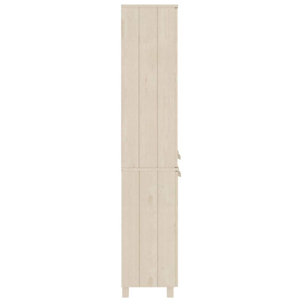 Highboard HAMAR Solid Wood Pine Honey Brown