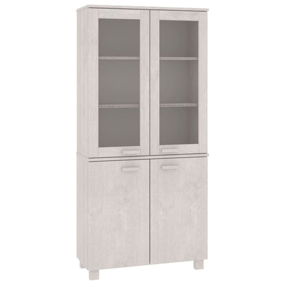 Highboard HAMAR Solid Wood Pine White