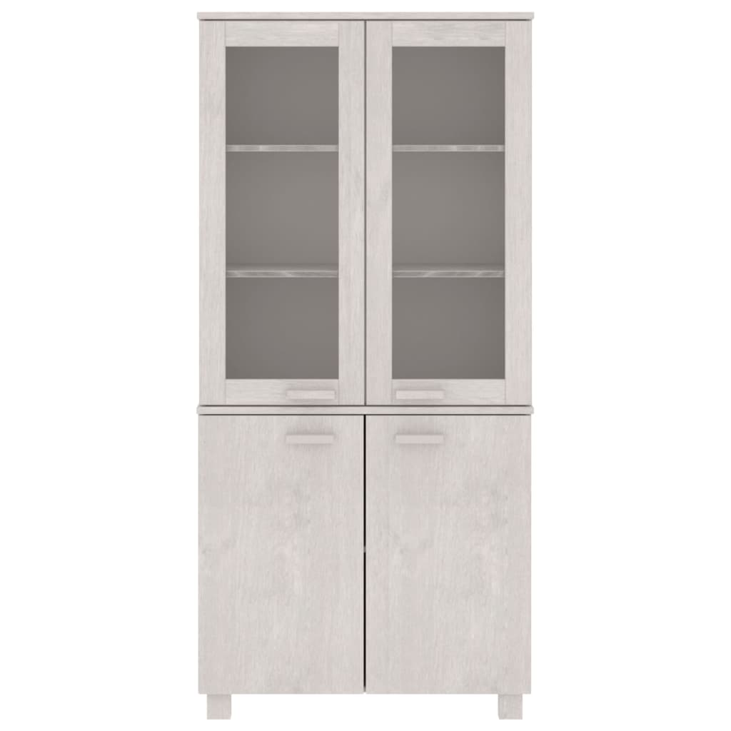 Highboard HAMAR Solid Wood Pine White