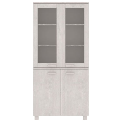 Highboard HAMAR Solid Wood Pine White