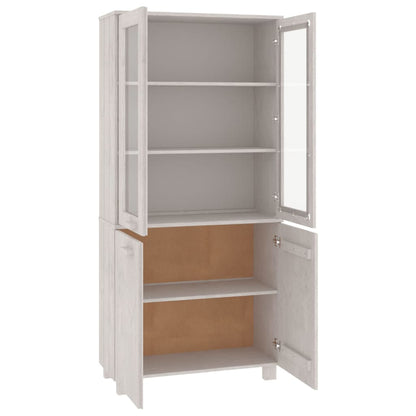 Highboard HAMAR Solid Wood Pine White