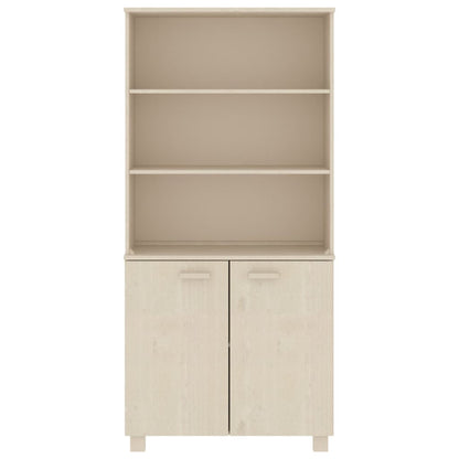 Highboard HAMAR Solid Wood Pine Honey Brown