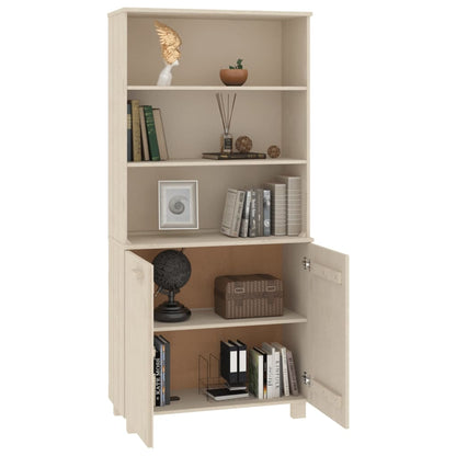 Highboard HAMAR Solid Wood Pine Honey Brown