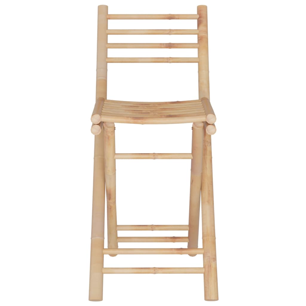 Bar Set | Natural Bamboo | Bamboo, Woven Banana Leaves, Galvanized Steel