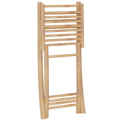 Bar Set | Natural Bamboo | Bamboo, Woven Banana Leaves, Galvanized Steel
