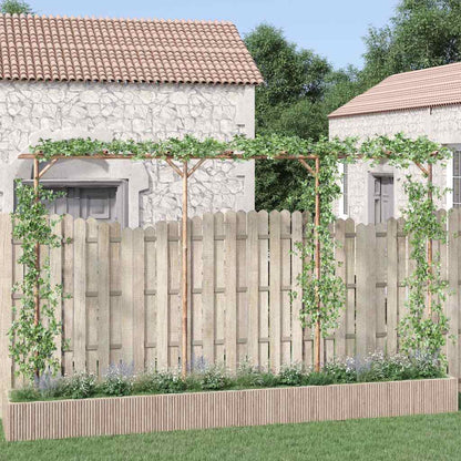 341747 vidaXL Pergola Bamboo 385x40x205 cm