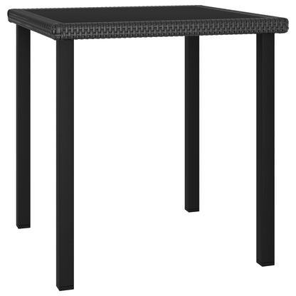 Outdoor Dining Set | Black and Cream