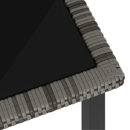 Outdoor Dining Set | Grey and Black