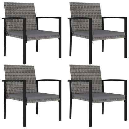 Outdoor Dining Set | Grey and Black