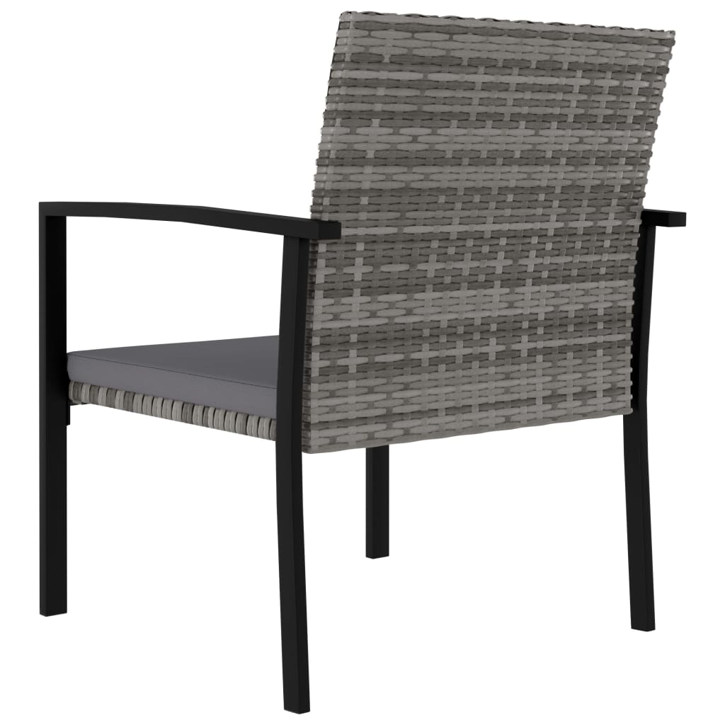 Outdoor Dining Set | Grey and Black