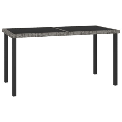 Outdoor Dining Set | Grey and Black