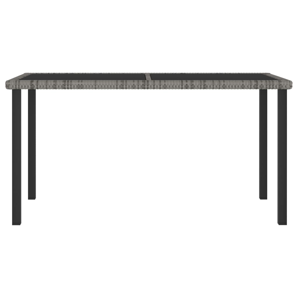 Outdoor Dining Set | Grey and Black