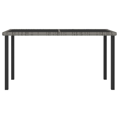Outdoor Dining Set | Grey and Black