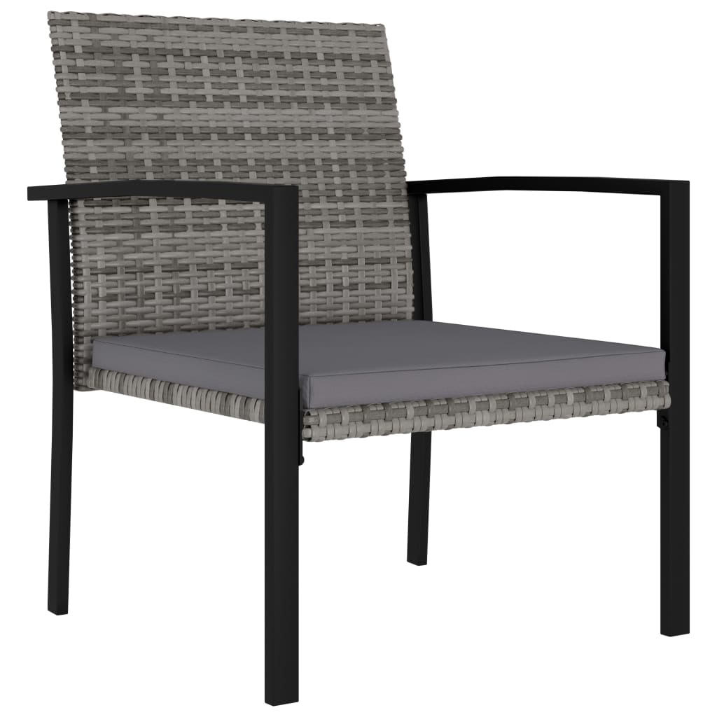 Outdoor Dining Set | Grey and Black