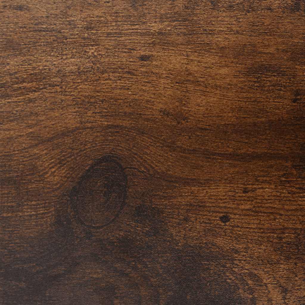 Shoe Cabinet Smoked Oak 59x17x108 cm Engineered Wood