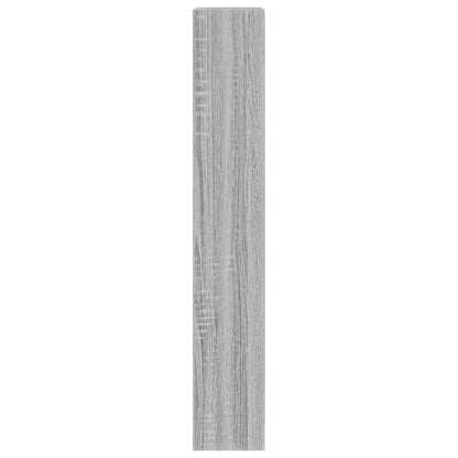 Shoe Cabinet Grey Sonoma 63x24x147 cm Engineered Wood