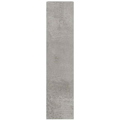 Shoe Cabinet Concrete Grey 63x24x103 cm Engineered Wood
