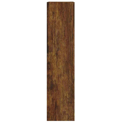 Shoe Cabinet Smoked Oak 63x24x103 cm Engineered Wood
