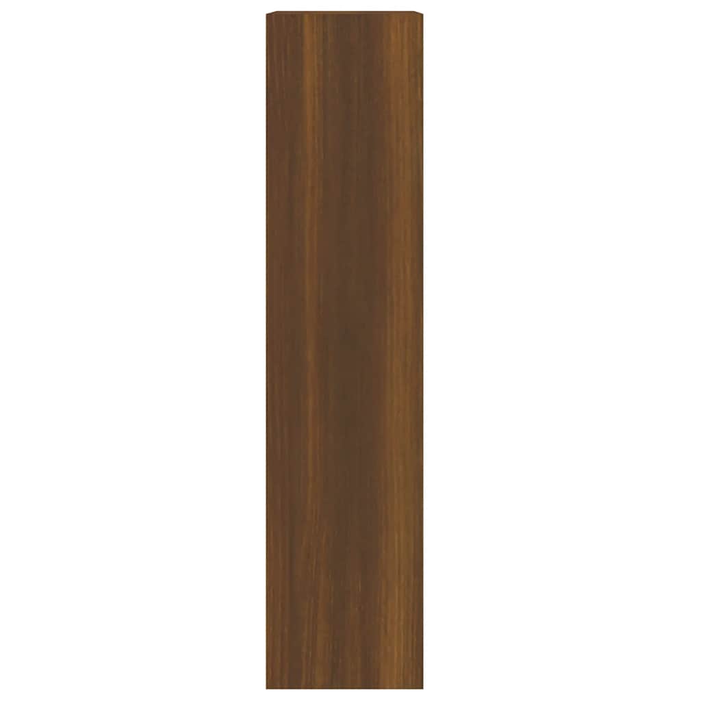 Shoe Cabinet Brown Oak 63x24x103 cm Engineered Wood