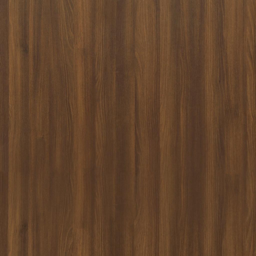 Sideboard with 4 Drawers 60x30,5x71 cm Brown Oak