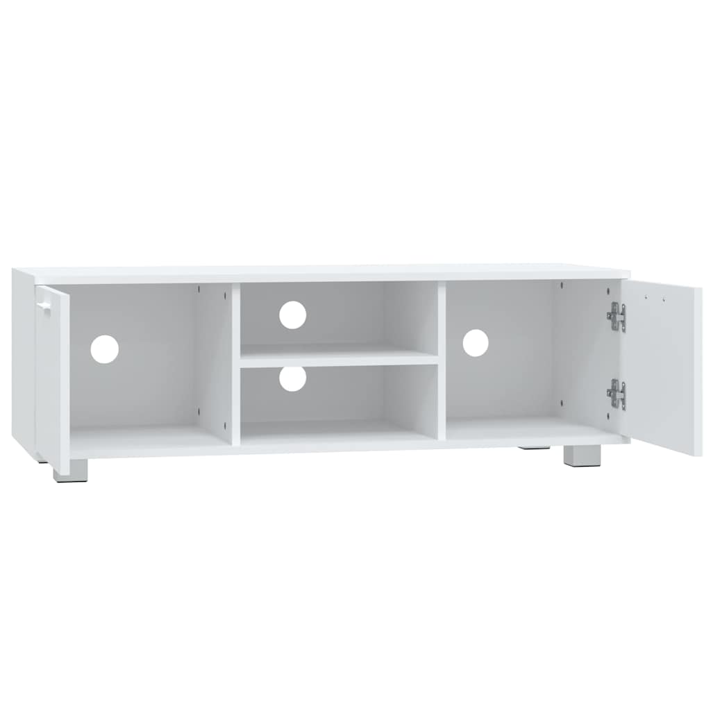 TV Cabinet White 120x40,5x35 cm Engineered Wood