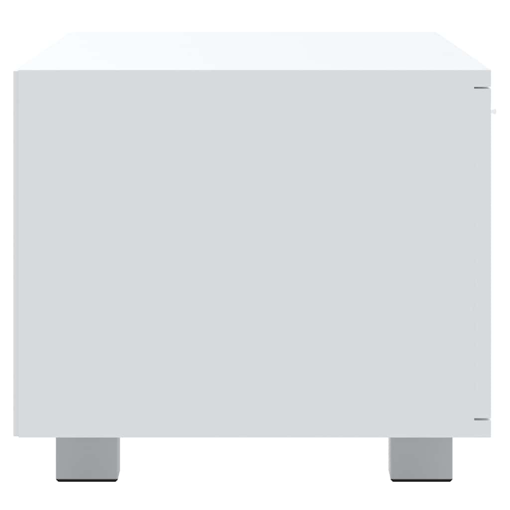 TV Cabinet White 120x40,5x35 cm Engineered Wood