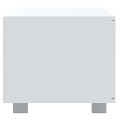 TV Cabinet White 120x40,5x35 cm Engineered Wood