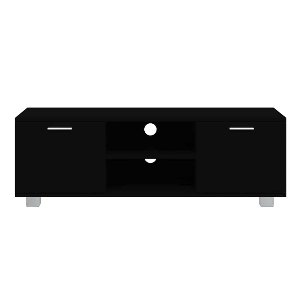 TV Cabinet Black 120x40,5x35 cm Engineered Wood