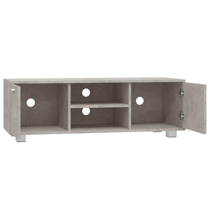 TV Cabinet Concrete Grey 120x40,5x35 cm Engineered Wood